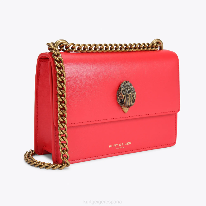 Kurt Geiger mujer bandolera pequeña london shoreditch 2LPR128 | bolsas rojo